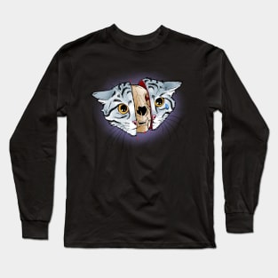 gato interior Long Sleeve T-Shirt